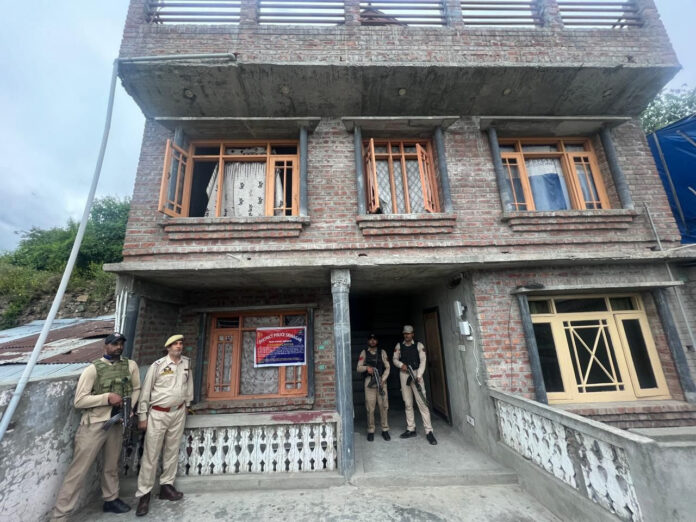 Srinagar Police attach property worth ₹1.20 crores from drug peddler