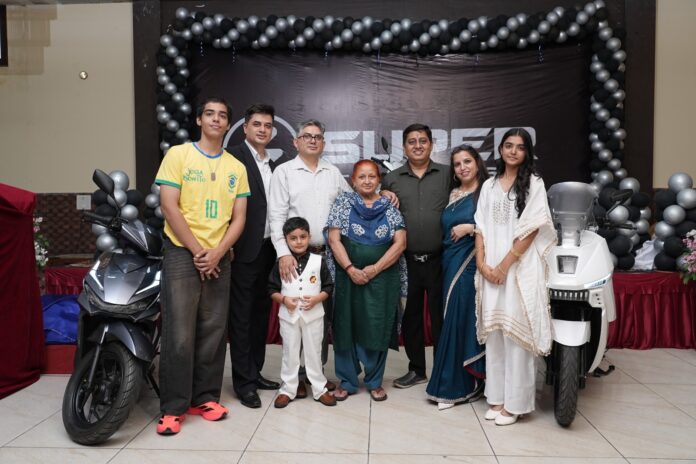 Super Motors EV electric scooter launch in Jammu & Kashmir